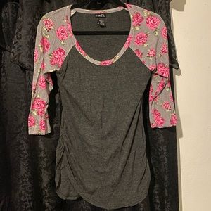 Rose Raglan Tee